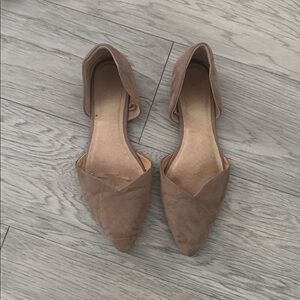 Chic Brown Pointed Flats